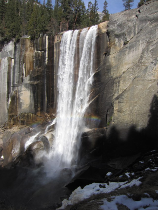 Vernal Falls.  So beautiful.  March 2013.