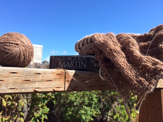 Yarn Along photo 4.8.15