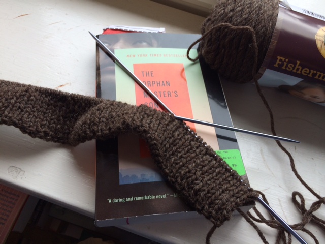 Yarn Along photo 5.20.15