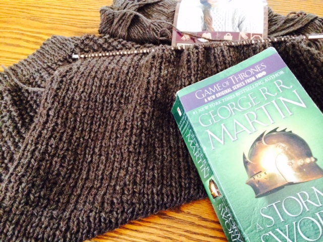 Yarn Along photo 6.17