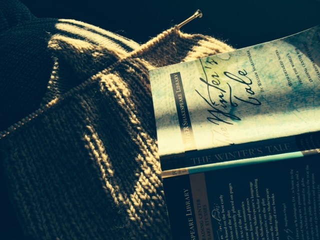 Yarn Along photo 12.16.15