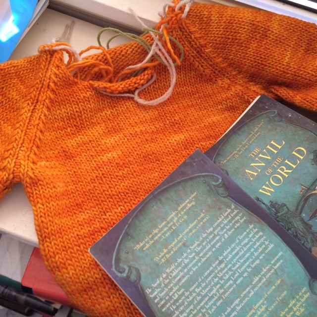 Yarn Along photo 3.16.16